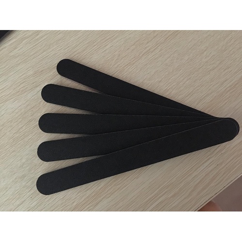  Esowemsn 10 PCS Professional Double Sided Nail Files Emery Board Grit Black Gel Cosmetic Manicure Pedicure