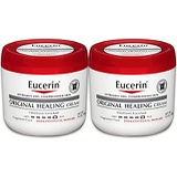 Eucerin Original Healing Cream - Fragrance Free, Rich Lotion for Extremely Dry Skin - 16 oz. Jar (Pack of 2)
