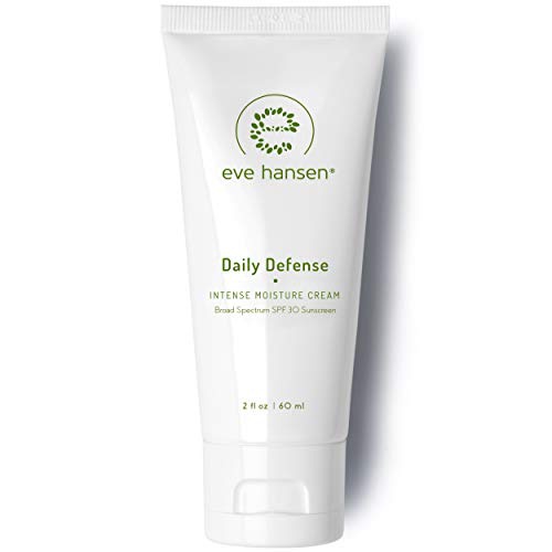  Eve Hansen Face Cream with SPF 30 Broad Spectrum Sunscreen | Mattifying Hypoallergenic Daily Defense Moisturizer for Face and Neck | Scent and Fragrance Free 2 oz
