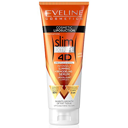  Eveline Cosmetics Eveline Slim Extreme 4D Liposuction Body Serum, 8.80 Fluid Ounce