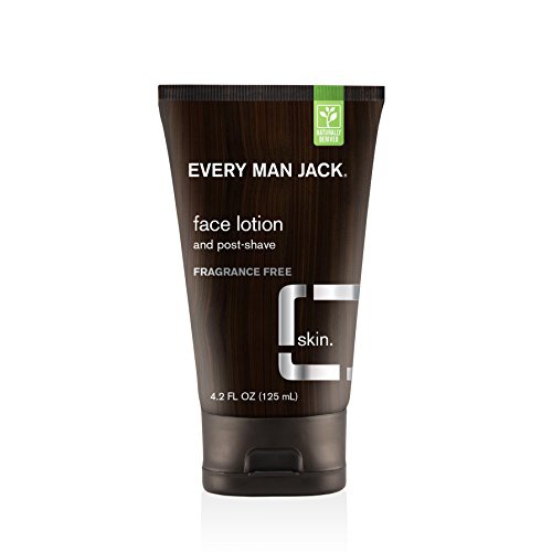  Every Man Jack Face Lotion, Fragrance Free, 4.2 Fluid Ounce