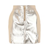 ZIP MINI SKIRT VINYL