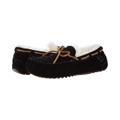 FIRESIDE by Dearfoams Victoria Genuine Shearling Moccasin with Tie