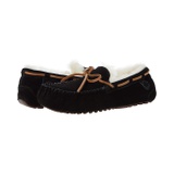 FIRESIDE by Dearfoams Victoria Genuine Shearling Moccasin with Tie
