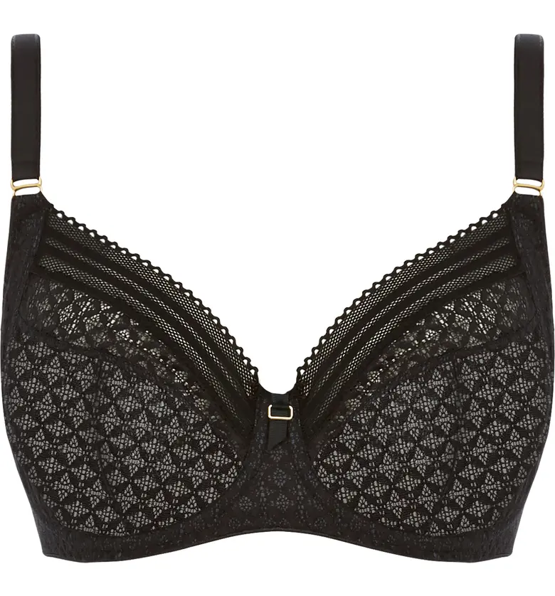  Freya Viva Underwire Support Bra_LACE NOIR