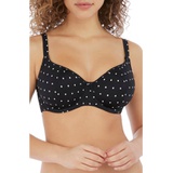 Freya Jewel Cove Underwire Padded Bikini Top_Black