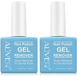 Feb'l Fleur Magic Nail Polish Remover 2pcs - Remove Gel Nail Polish Within 2-3 Minutes - Quickly Easily Remove Soak-Off Gel Nail Polish (0.5 Fl Oz)