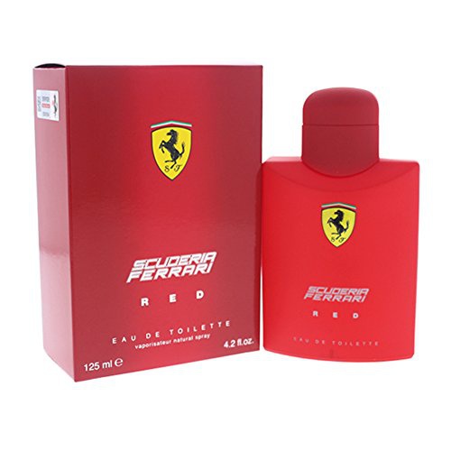  Ferrari Scuderia Red Eau De Toilette Spray, 4.2 Ounce