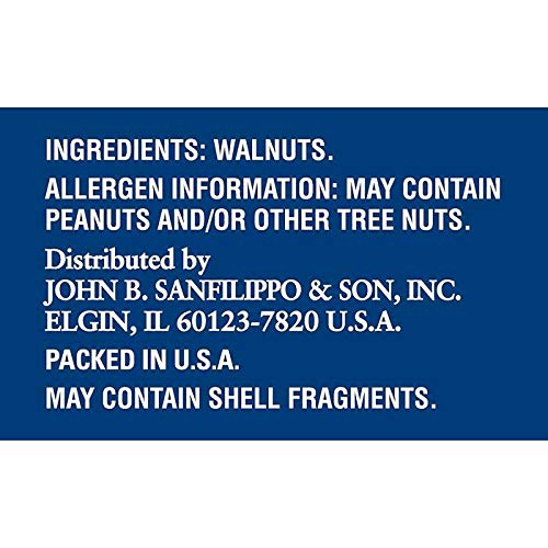  Fisher Nuts Chefs Naturals Walnut Halves & Pieces, 10oz, Naturally Gluten Free, No Preservatives, Non-GMO