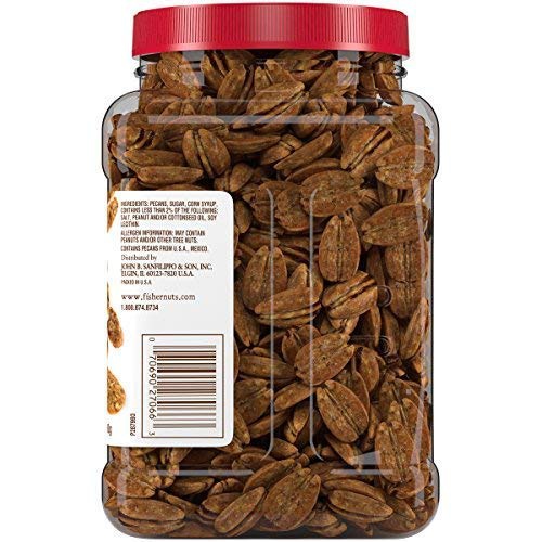  Fisher Nuts Fisher Snack Pecans, Glazed, 24 Ounce
