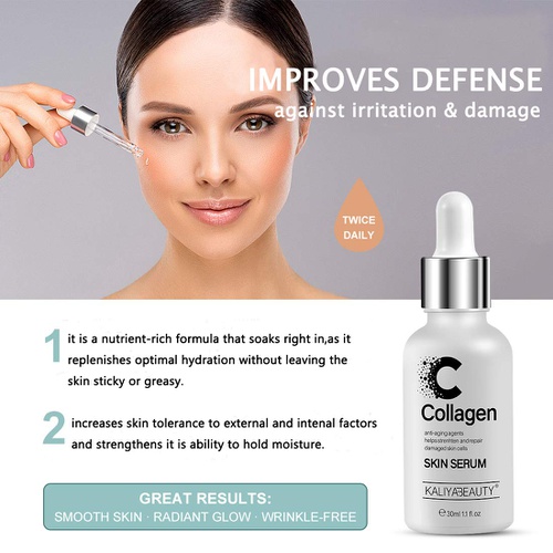  Flexibility Anti Wrinkle Skin Care -Skin Care face essence -Collagen Serum-Hyaluronic Acid Serum -Deeply Moisturizing,Reduces Wrinkles and Boosts Collagen Professional Strength Treatment Essen