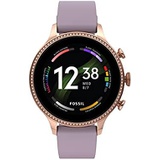 Fossil Womens Gen 6 Touchscreen Smartwatch with Speaker, Heart Rate, Blood Oxygen, GPS, Contactless Payments and Smartphone Notifications