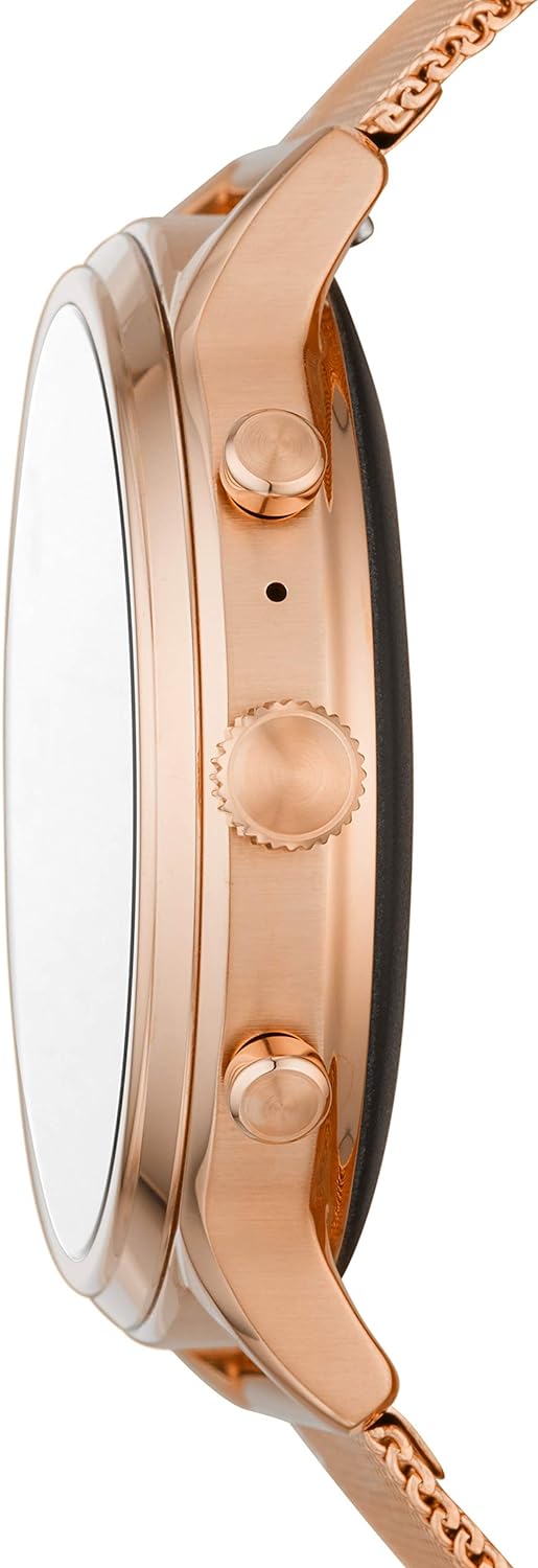 파슬 Fossil Gen 5 Julianna Stainless Steel Touchscreen Smartwatch with Speaker, Heart Rate, GPS, Contactless Payments, and Smartphone Notifications