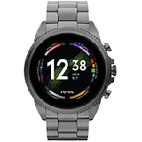 Fossil Mens Gen 6 Touchscreen Smartwatch with Speaker, Heart Rate, Blood Oxygen, GPS, Contactless Payments and Smartphone Notifications