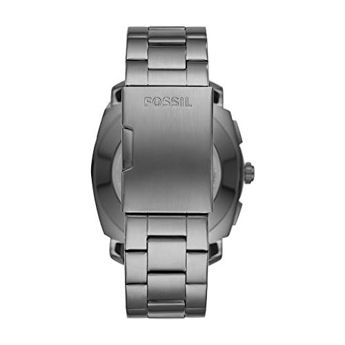 파슬 Fossil Mens Machine Stainless Steel Hybrid Smartwatch with Activity Tracking and Smartphone Notifications
