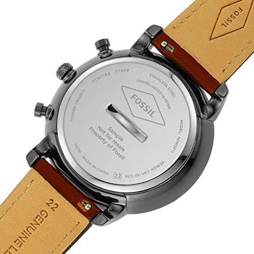 파슬 Fossil Mens Neutra Stainless Steel Hybrid Smartwatch with Activity Tracking and Smartphone Notifications