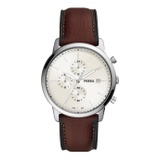Fossil Minimalist Chrono Chronograph Leather Watch - FS5849