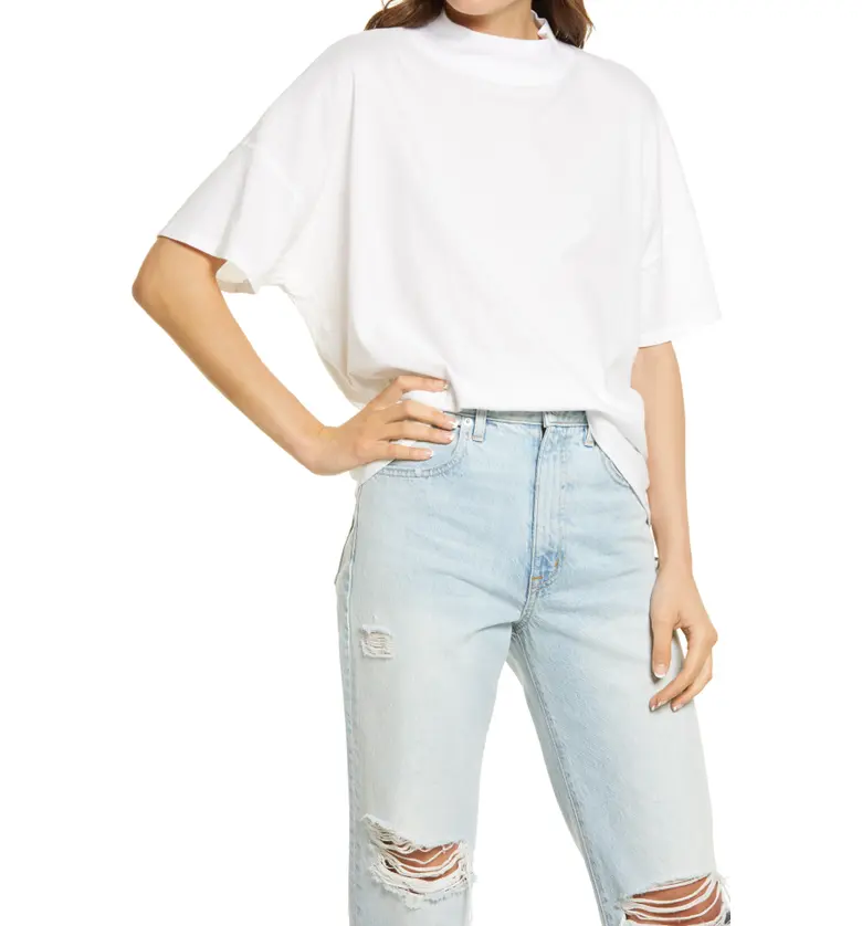 Free People Fearless Mock Neck Top_PAINTED WHITE