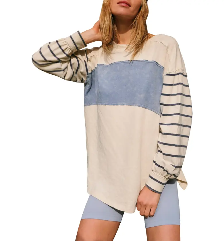Free People We the Free by Free People Awesome Long Sleeve T-Shirt_IVORY COMBO