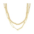 Front Row Paperclip Necklace 40448