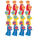 Fun Express Superhero Swirl Candy Lollipops | Assorted Fruit Flavors | 24 Count | Great for Birthday Parties, Holiday Giveaways, Party Favors, School Treats