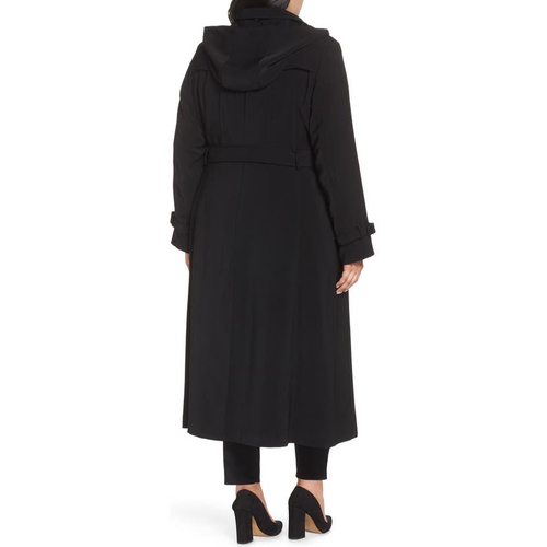  Gallery Long Nepage Raincoat with Detachable Hood & Liner_Black
