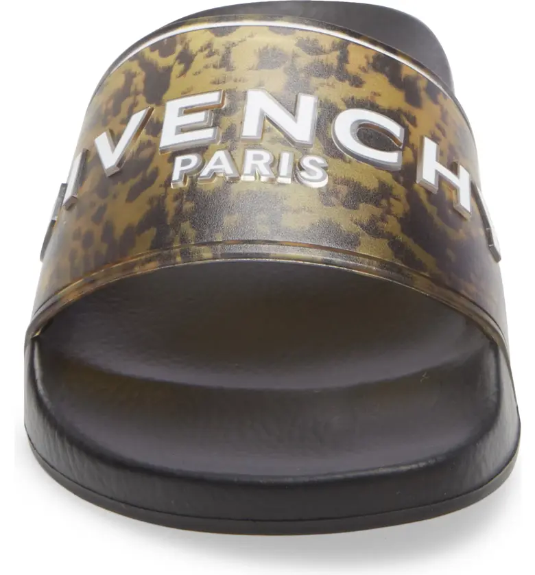 지방시 Givenchy Logo Slide Sandal_BLACK