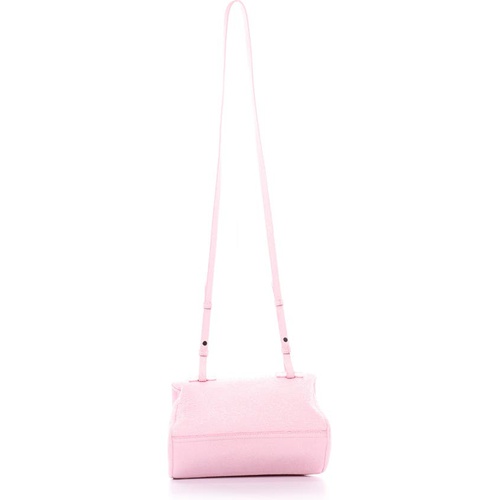 지방시 Givenchy Mini Pandora Glitter Leather Crossbody Bag_BABY PINK