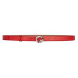 Givenchy G Chain Buckle Leather Belt_RED