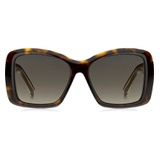 Givenchy 57mm Gradient Square Sunglasses_DARK HAVANA/ BROWN Gradient