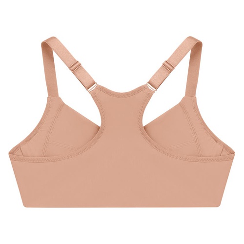  Glamorise WonderWire Front Close Smoothing Underwire Bra_CAFE AU LAIT