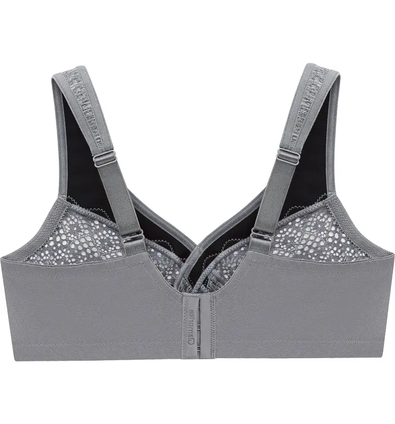  Glamorise MagicLift Moisture Control Bra_GREY