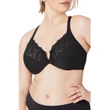 Glamorise WonderWire Front Close T-Back Underwire Bra_BLACK