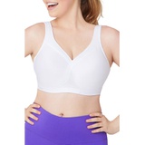 Glamorise MagicLift Seamless Sports Bra_WHITE