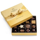 GODIVA Chocolatier Chocolate Gold Gift Box, Assorted, 19 Count