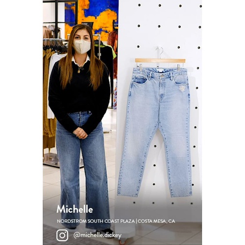  Good American Good Classic Straight Leg Jeans_BLUE681