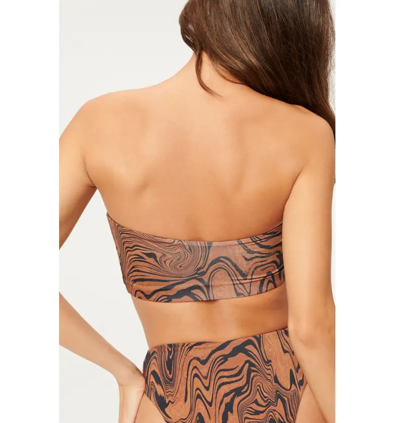  Good American Better Band Strapless Swim Top_CHAI BLACK 002