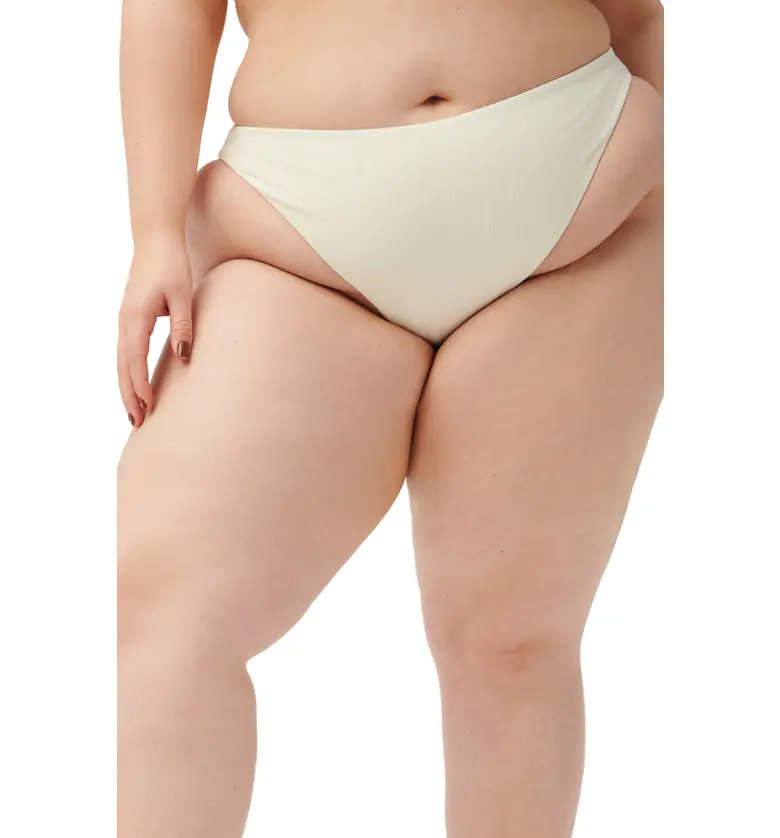  Good American Cheeky Bikini Bottoms_IVORY001