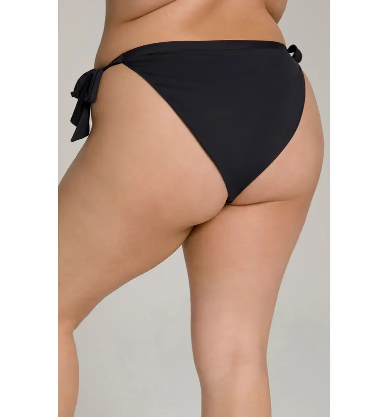  Good American Hip Hug Swim Bottoms_BLACK