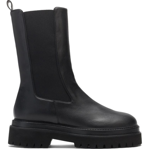  Good American Chelsea Boot_BLACK LEATHER