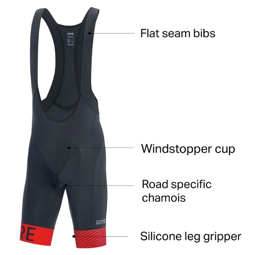  GOREWEAR C5 Optiline Bib Short+ - Men