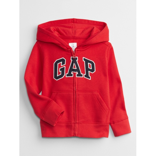 갭 babyGap Logo Zip Hoodie