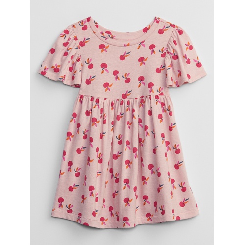 갭 babyGap Flutter Print Dress