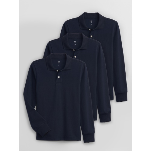 갭 Kids Uniform Polo Shirt (3-Pack)