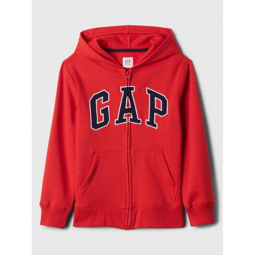 갭 Kids Gap Logo Zip Hoodie