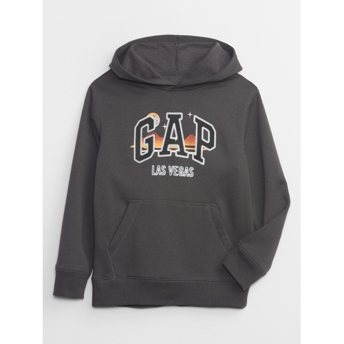 갭 Kids Gap City Logo Hoodie