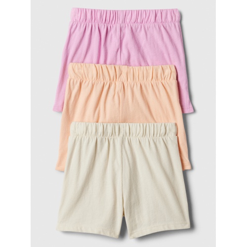 갭 babyGap Logo Pull-On Shorts (3-Pack)