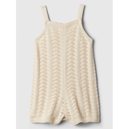 갭 Baby Crochet Sweater Romper