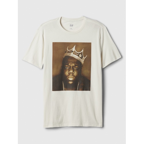 갭 The Notorious B.I.G. Graphic T-Shirt
