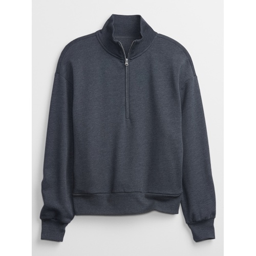 갭 Half-Zip Mockneck Sweatshirt